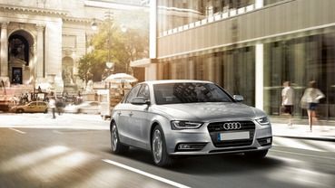 Audi A4 Saloon Front Medium View