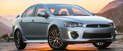 Mitsubishi Lancer Front Medium View