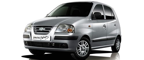 Santro Front angle low view Santro Front angle low view