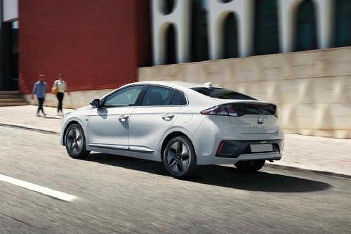 Rear Cross Side View of Hyundai Ioniq Rear Cross Side View of Hyundai Ioniq