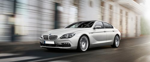 6 Series Gran Coupe Front angle low view